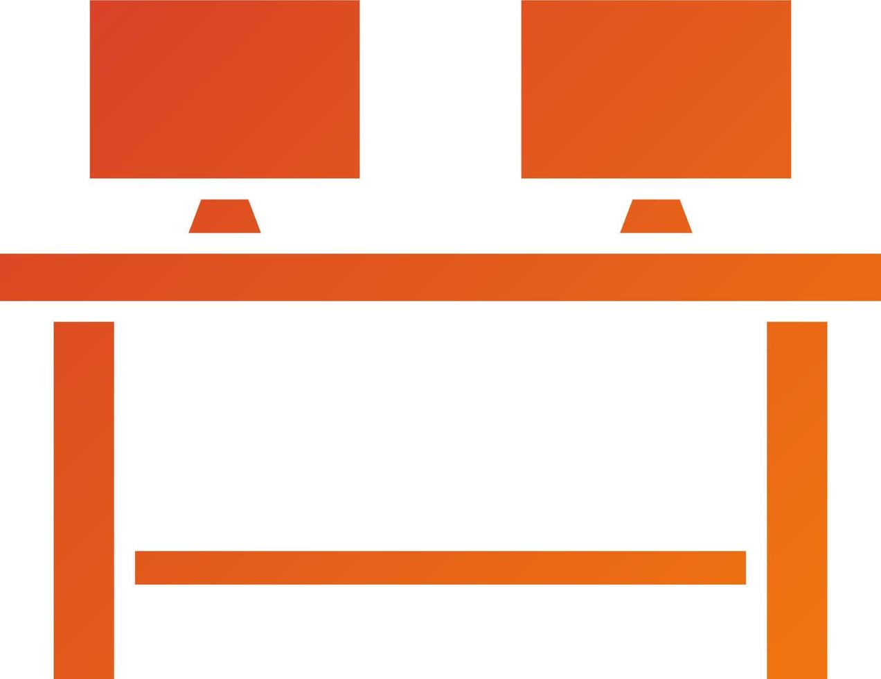 Co Work Space Icon Style vector