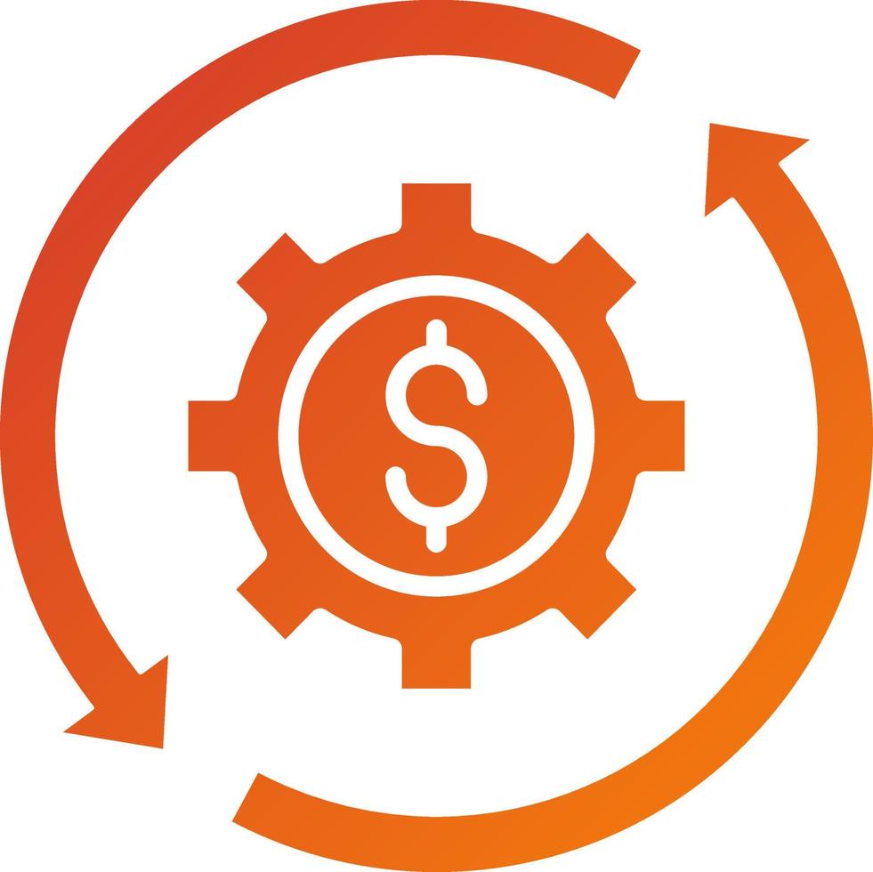 Business Automation Icon Style 21762790 Vector Art at Vecteezy