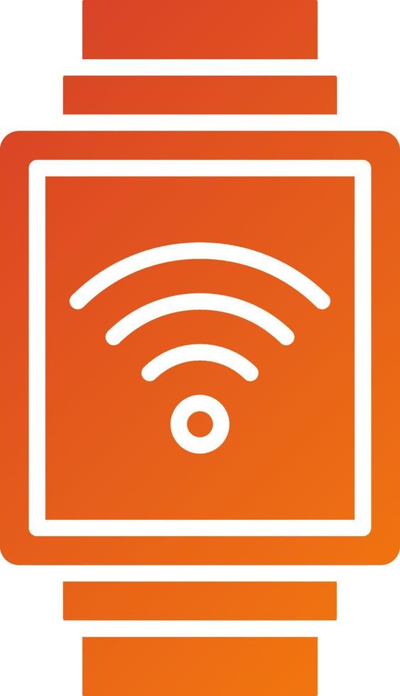 Smart Watch Icon Style vector