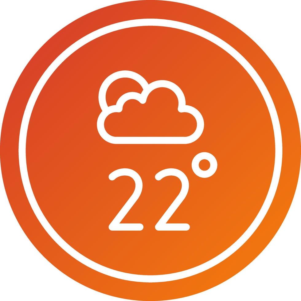 Thermostat Icon Style vector