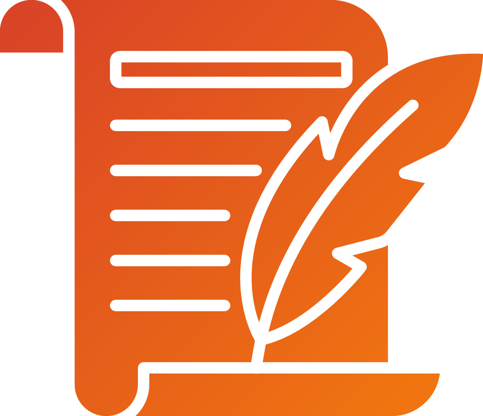 Ink And Quill Icon Style 21762906 Vector Art at Vecteezy