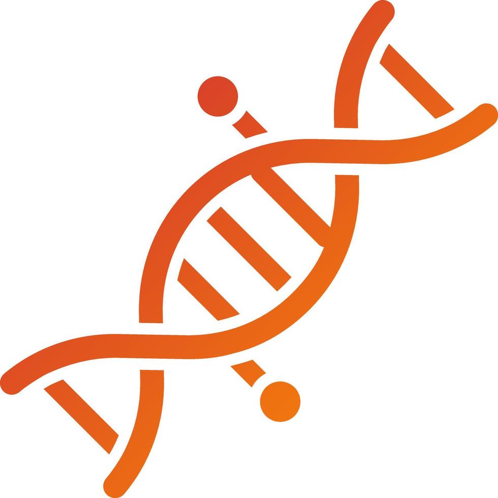DNA Icon Style vector