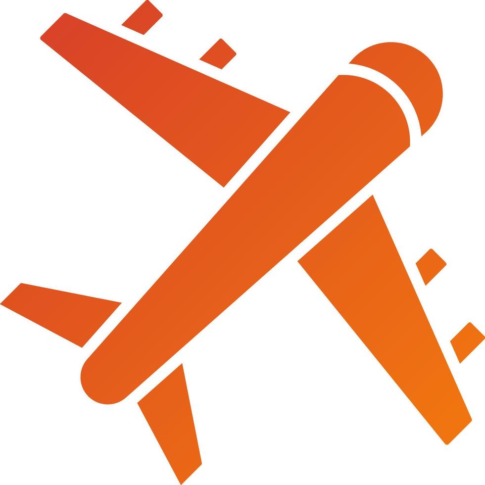 Airplane Icon Style vector
