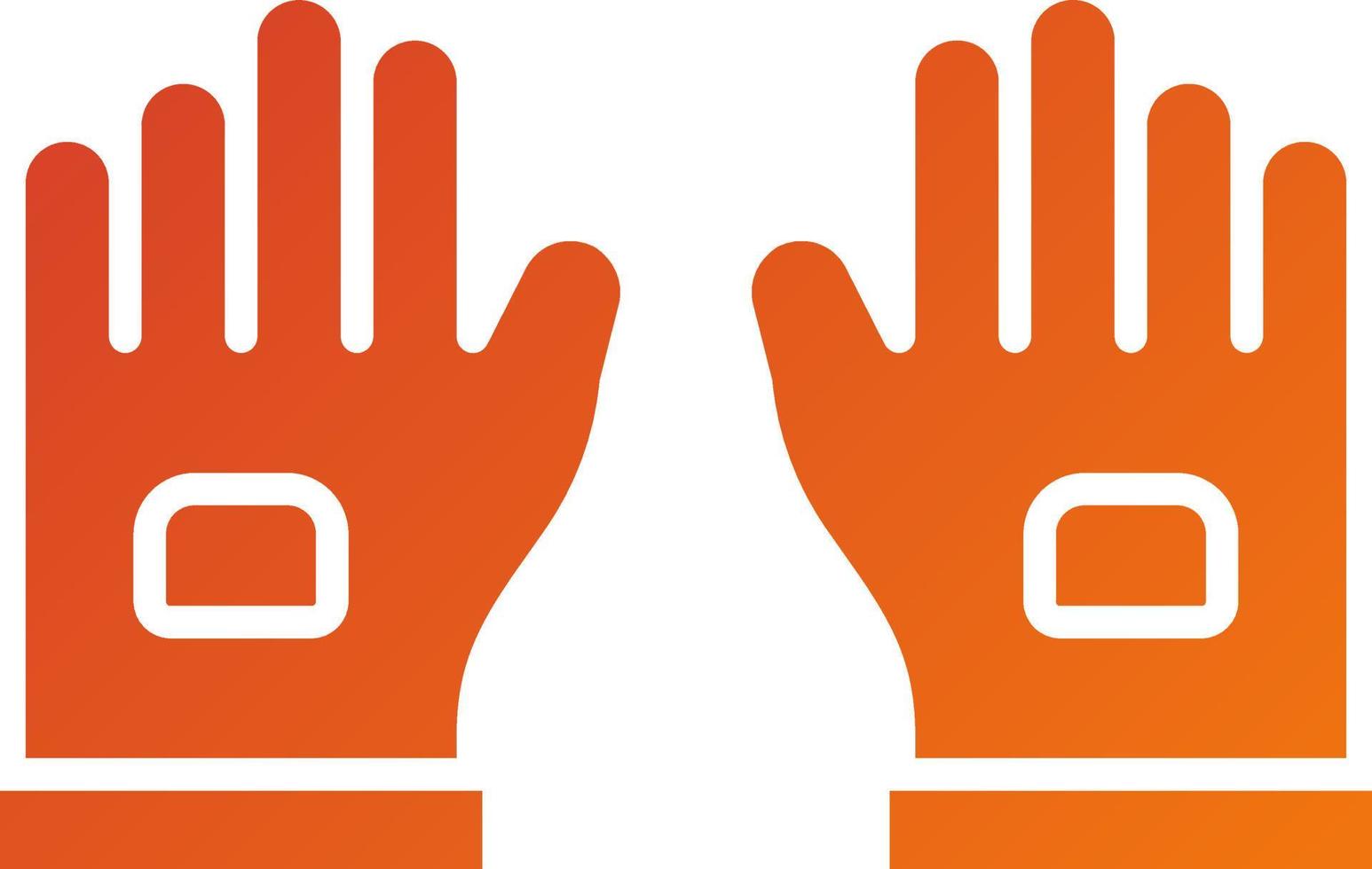 Gloves Icon Style vector