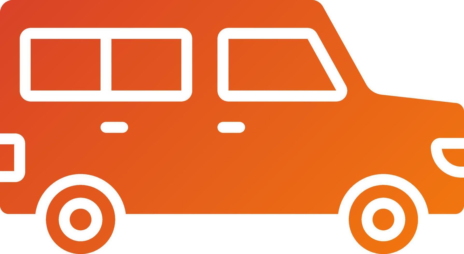 Van Icon Style vector