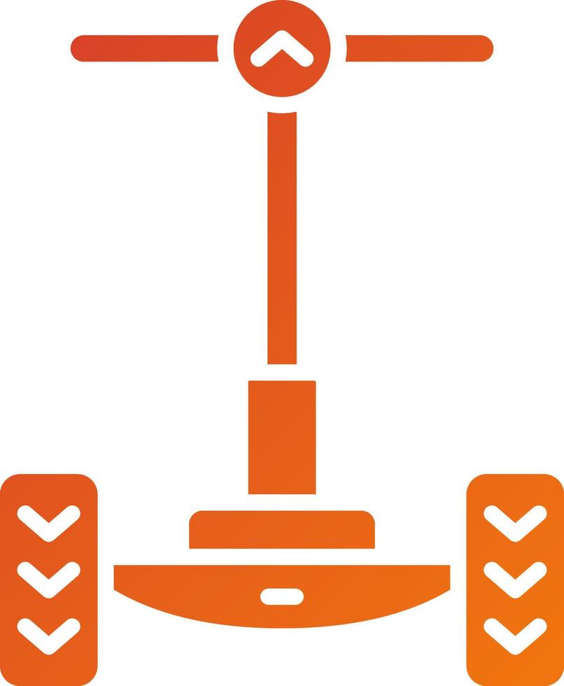 Segway Icon Style vector