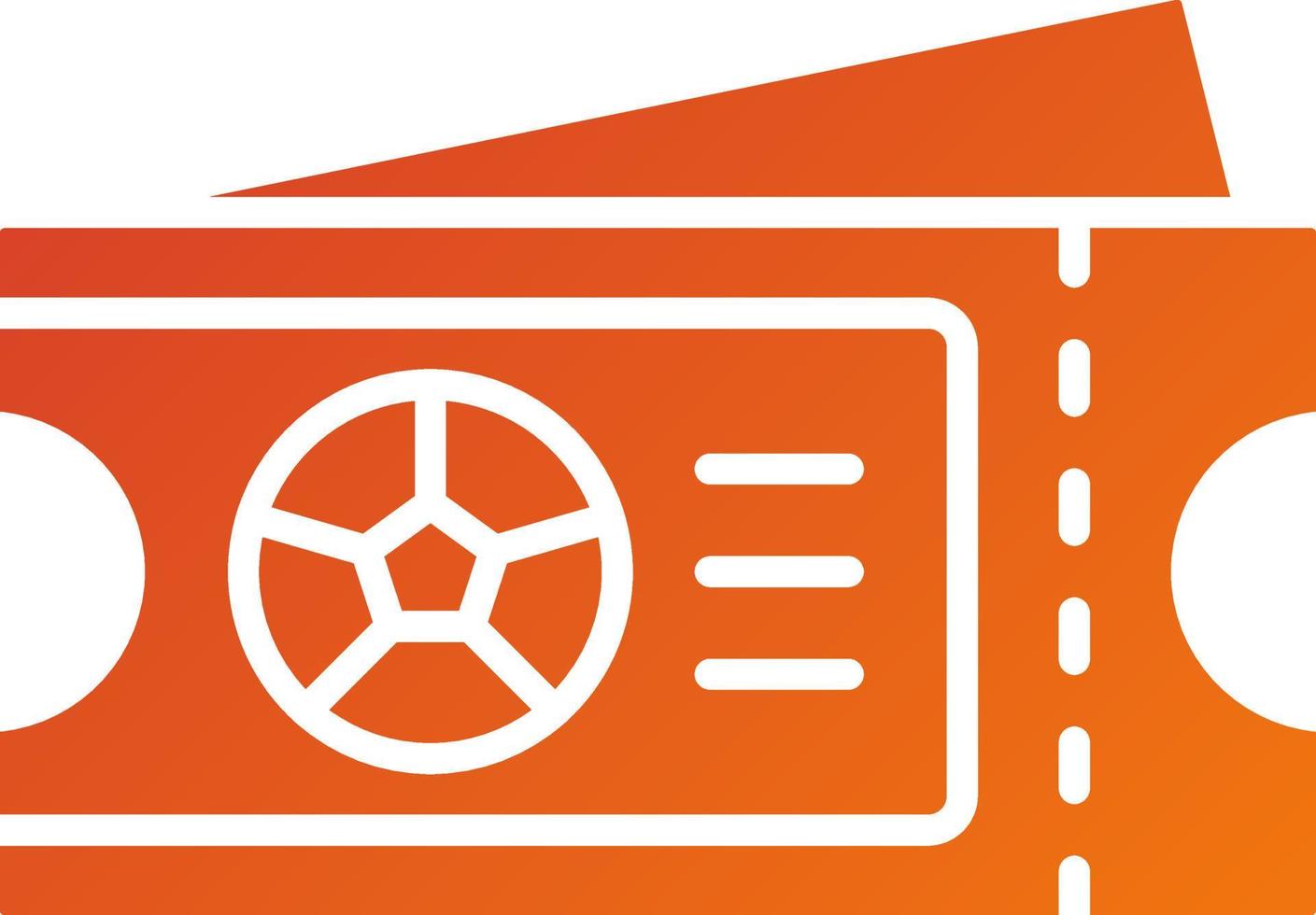 Tickets Icon Style vector