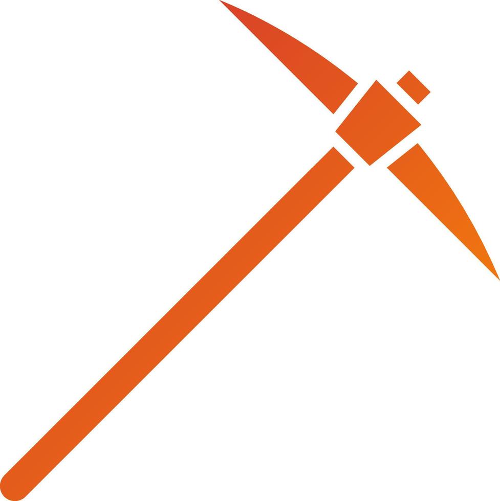 Pickaxe Icon Style vector