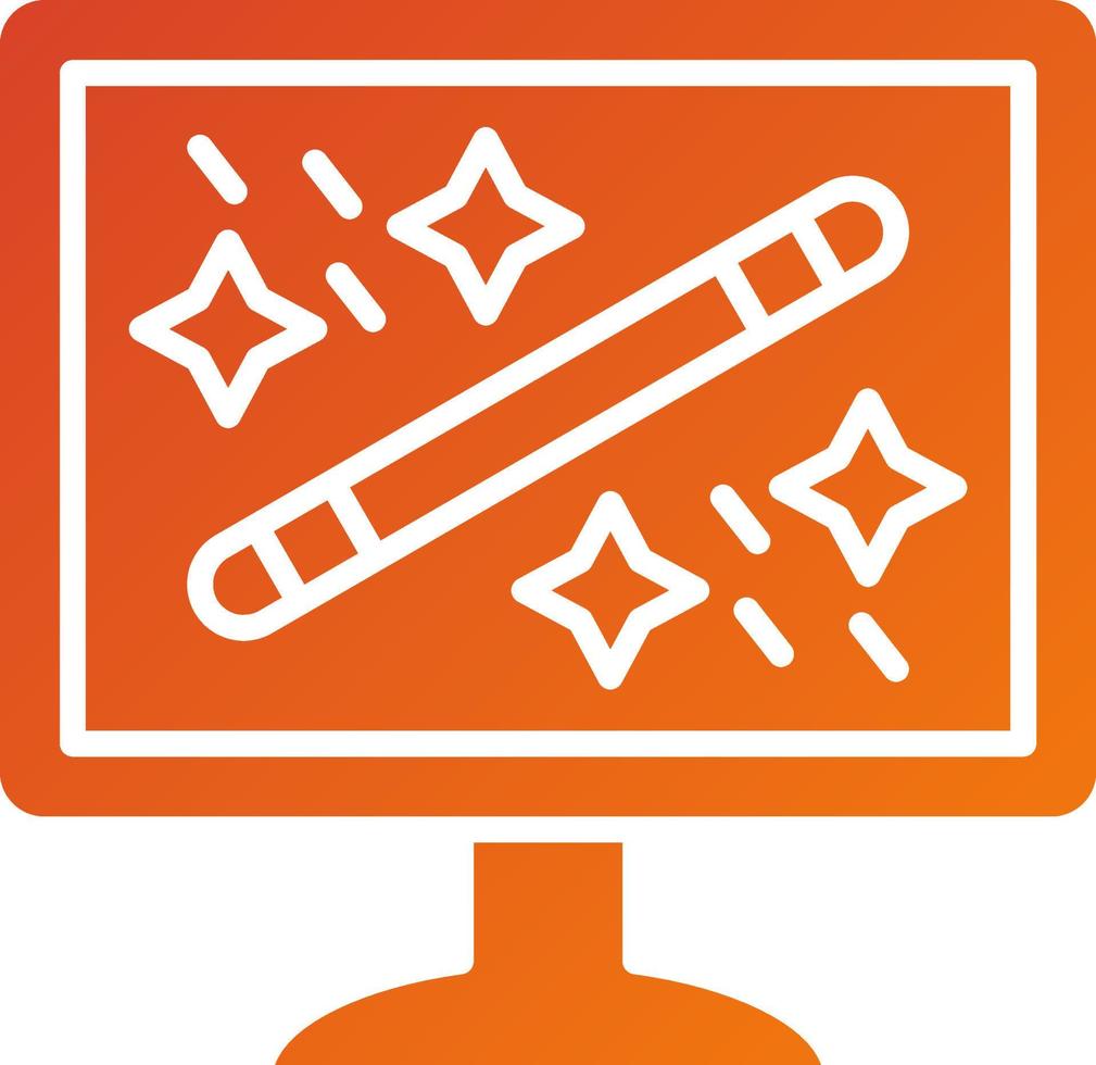 Magical Effect Icon Style vector