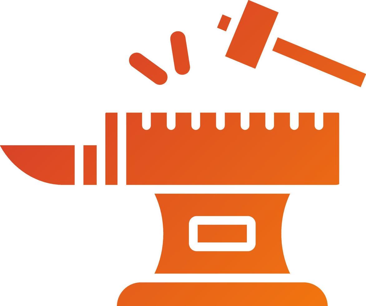 Anvil Icon Style vector