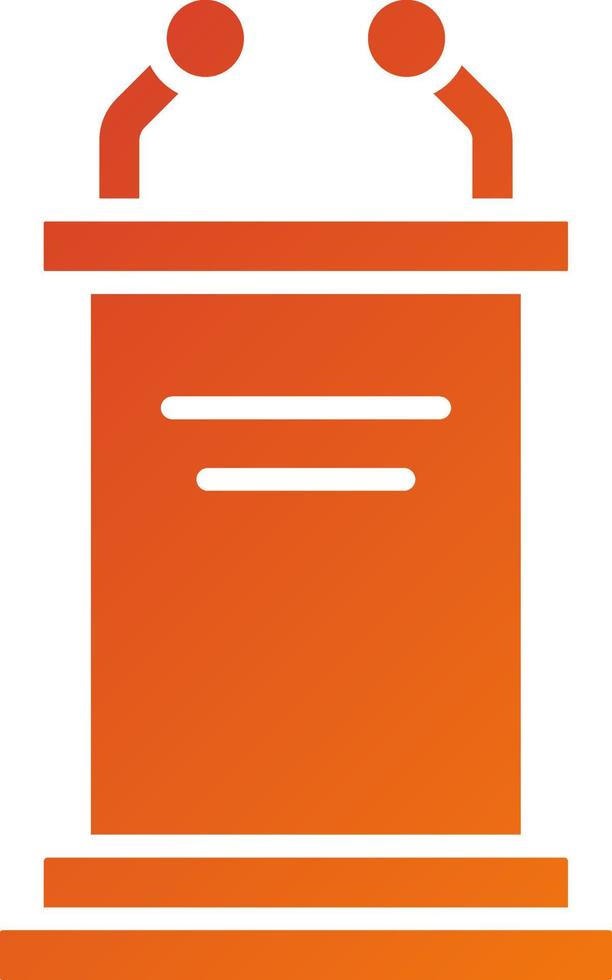 Pulpit Icon Style vector