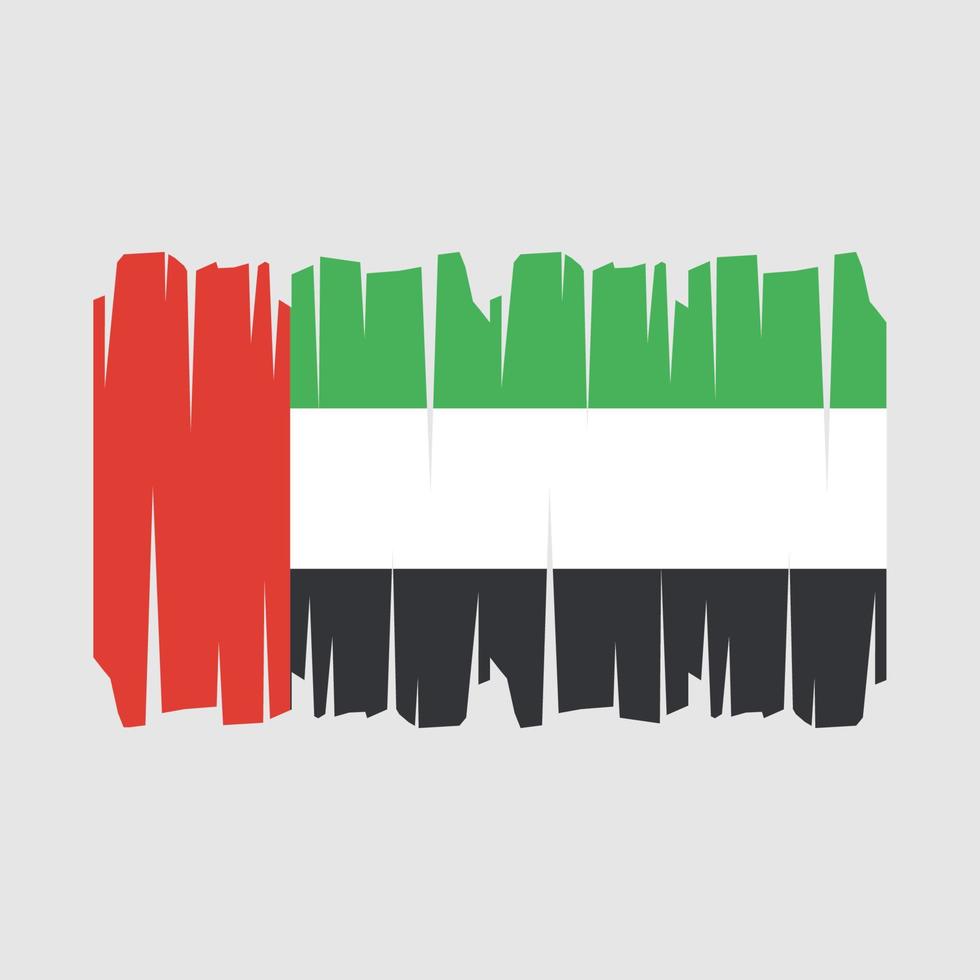 vector de bandera de los emiratos árabes unidos