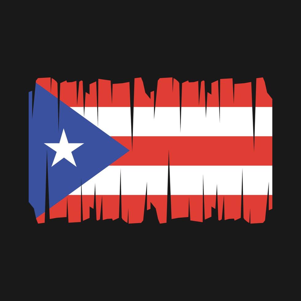 Puerto Rico Flag Vector