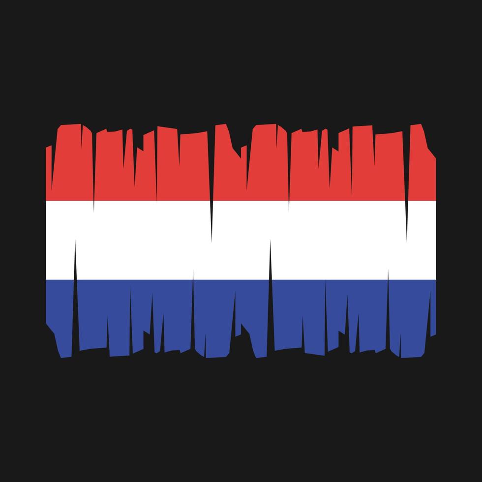 Netherlands Flag Vector