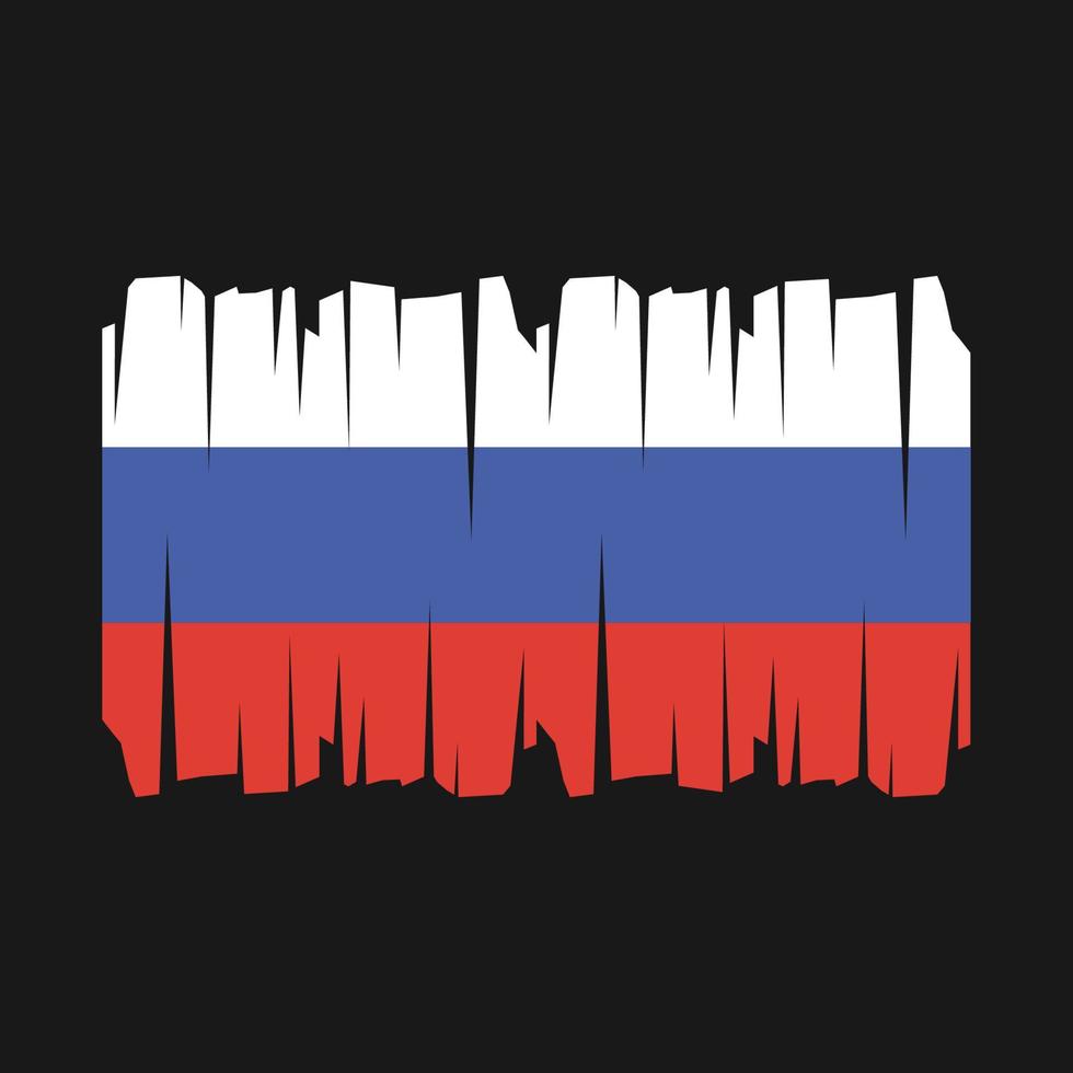 Russia Flag Vector