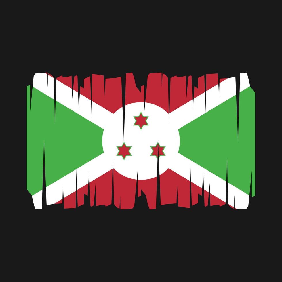 Burundi Flag Vector