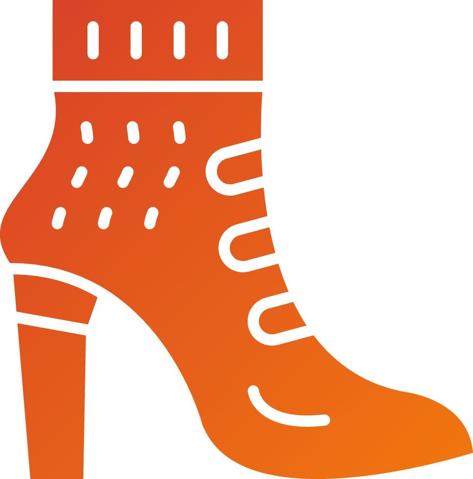 Women Shoes Icon Style vector