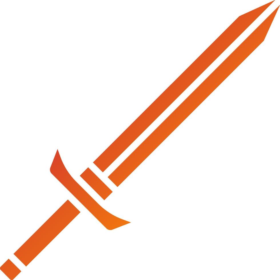 Sword Icon Style vector