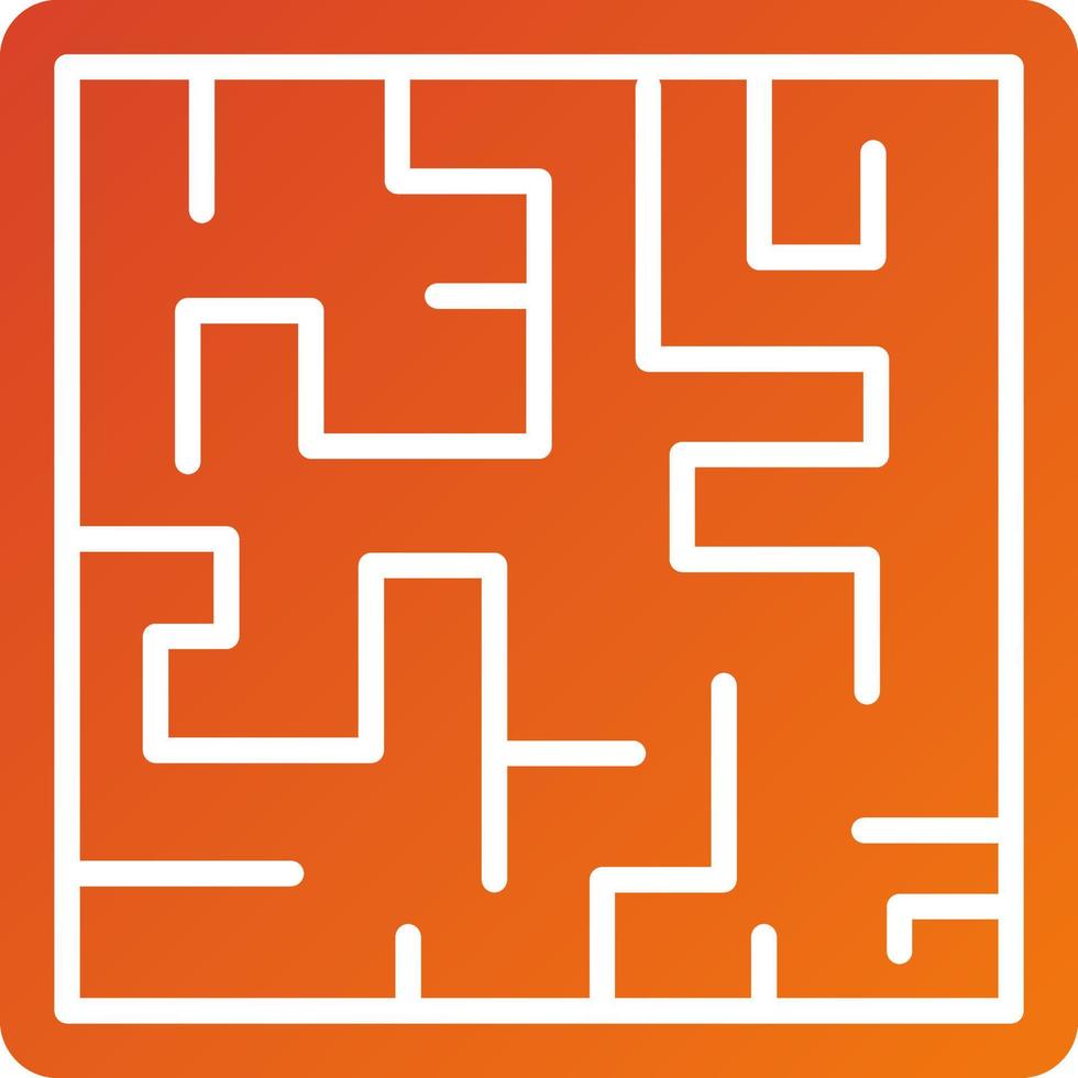 Art Conundrum Icon Style vector