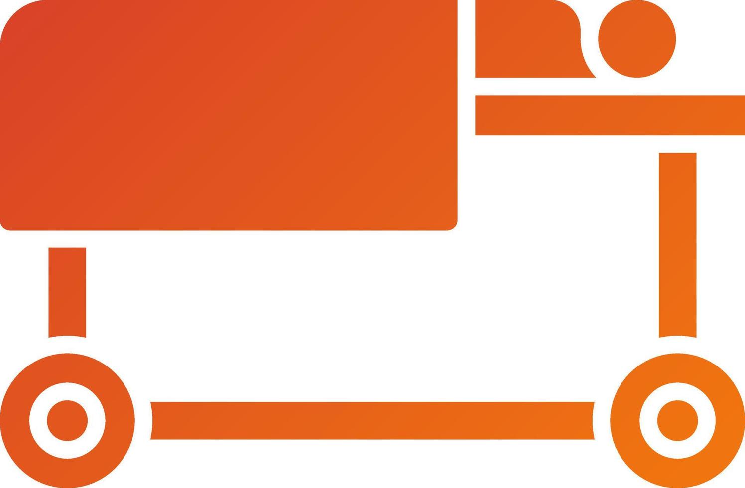 Dead Body Icon Style vector