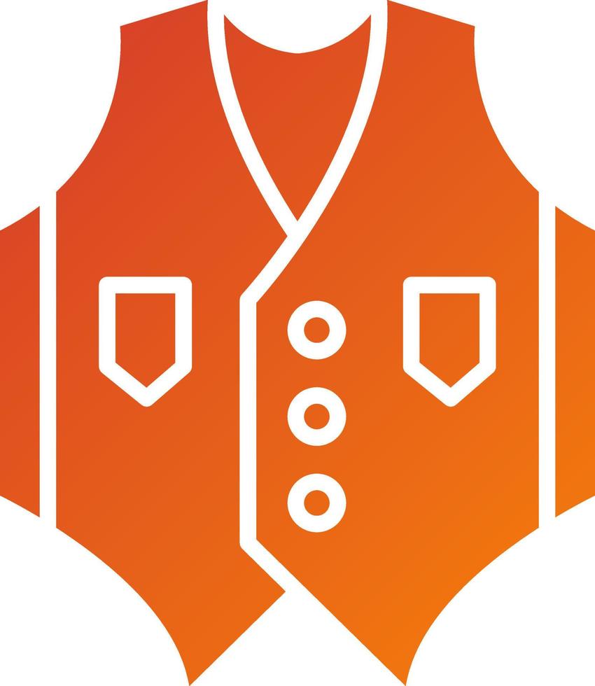 Vest Icon Style vector