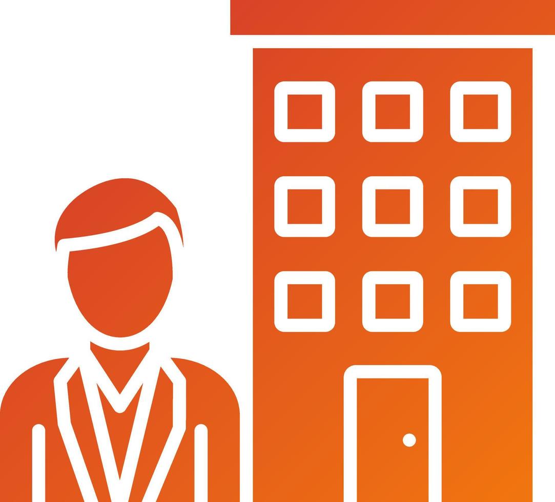 Employer Icon Style vector