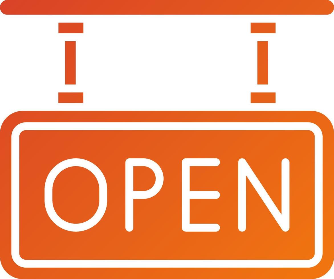 Open Tag Icon Style vector