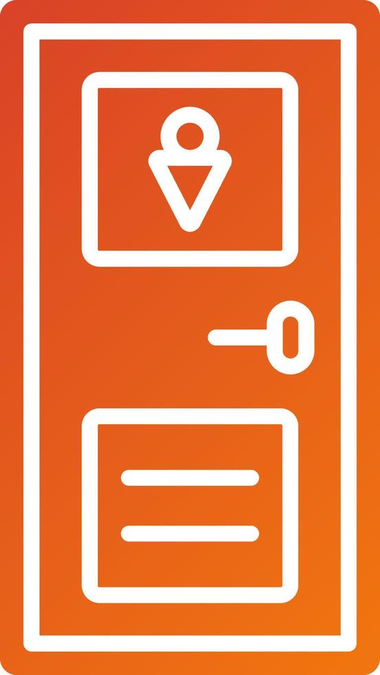 Toilet Icon Style vector