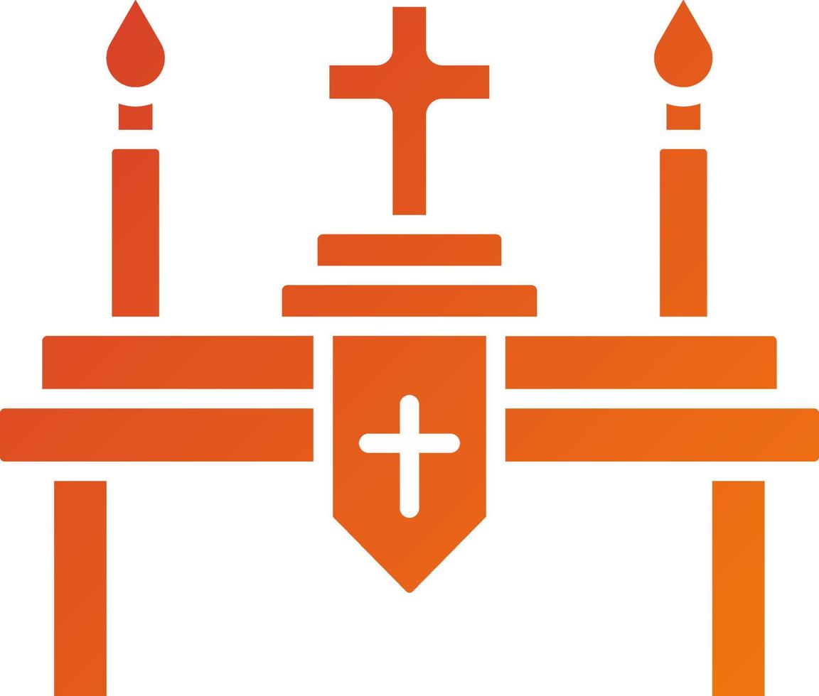 Altar Icon Style vector