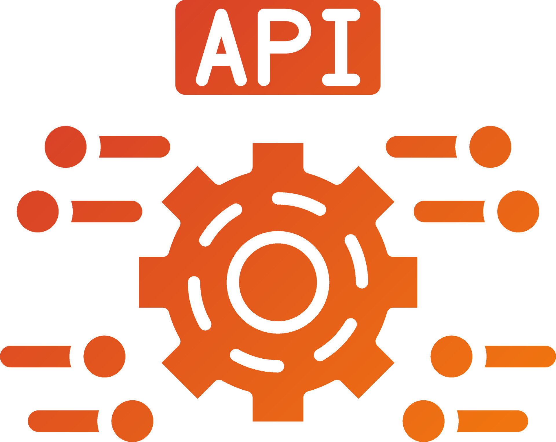 Api Icon Style 21763678 Vector Art at Vecteezy