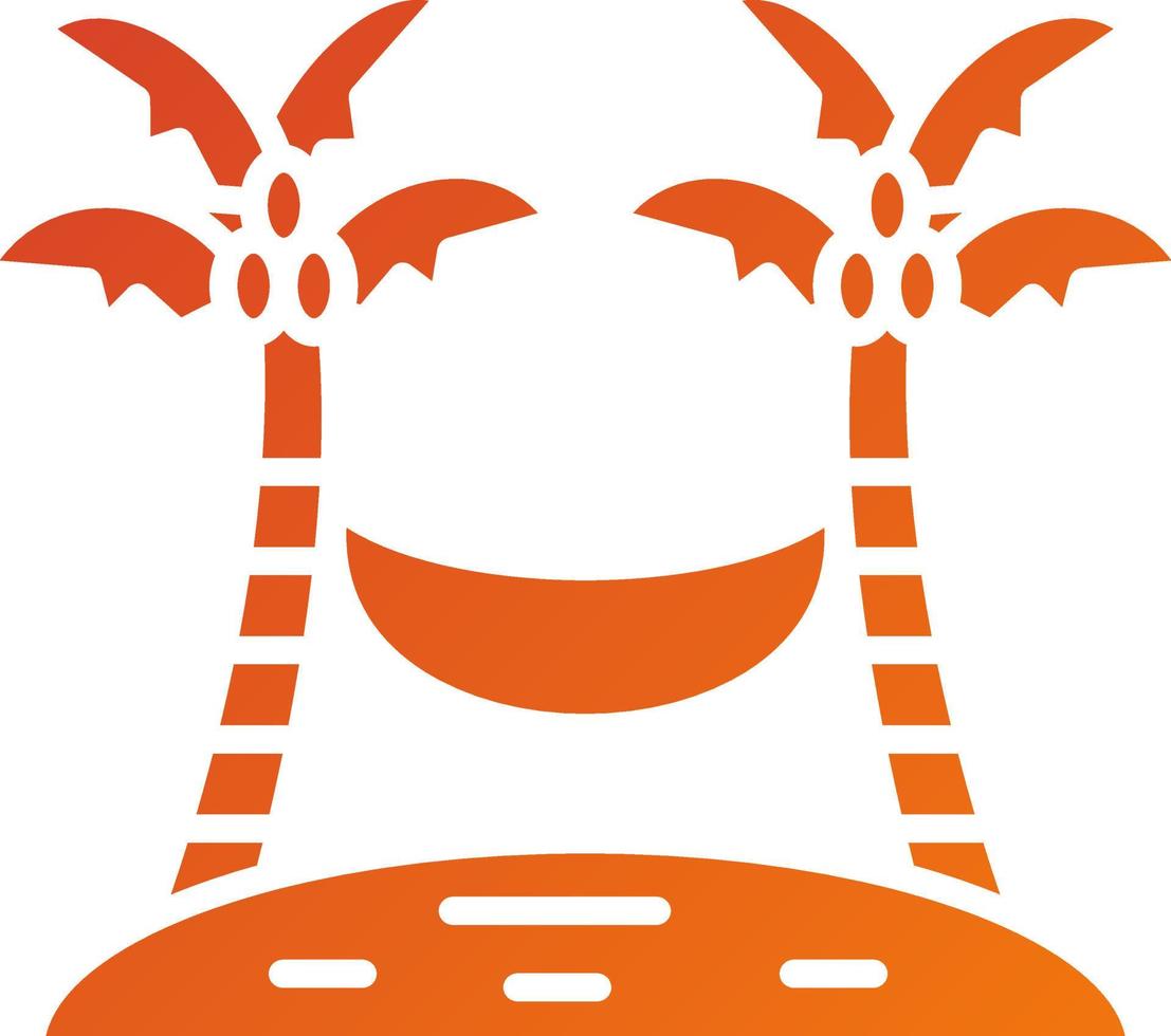 Hammock Icon Style vector