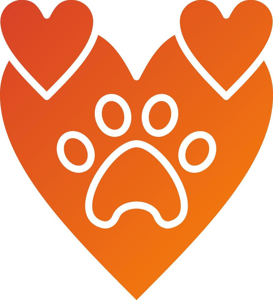 Pet Care Icon Style vector