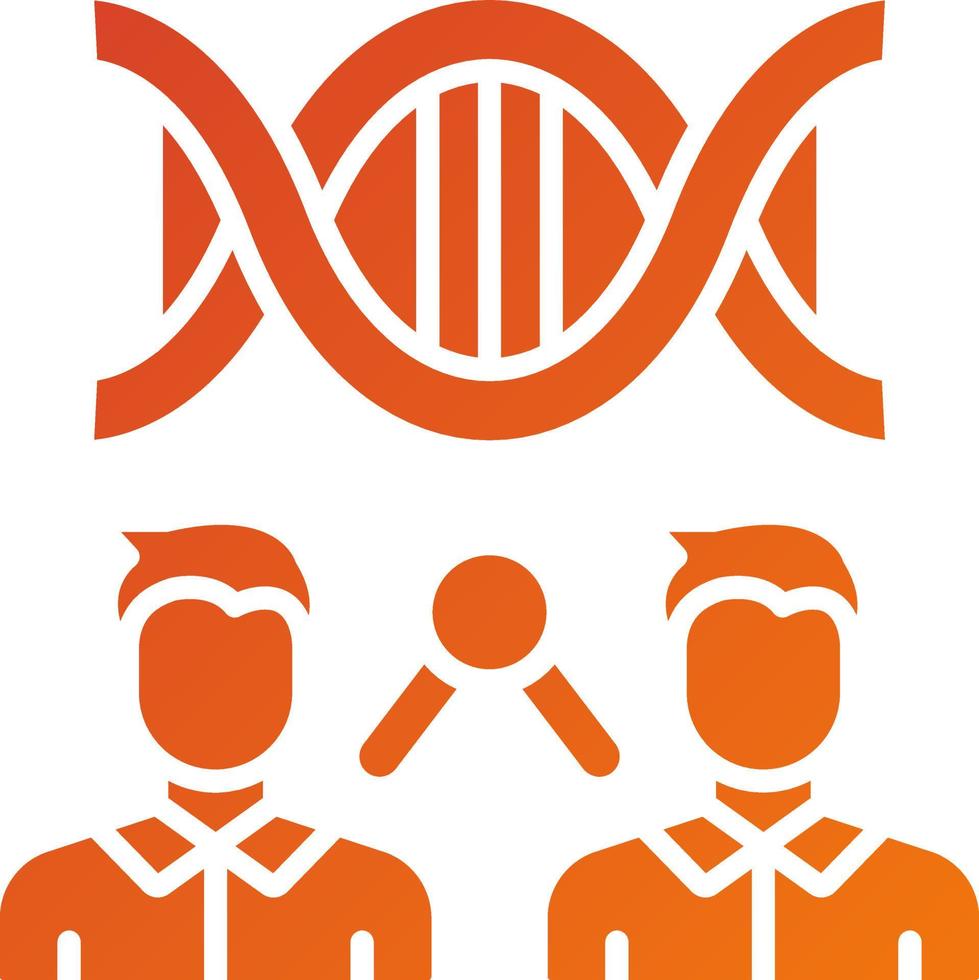 Cloning Icon Style vector