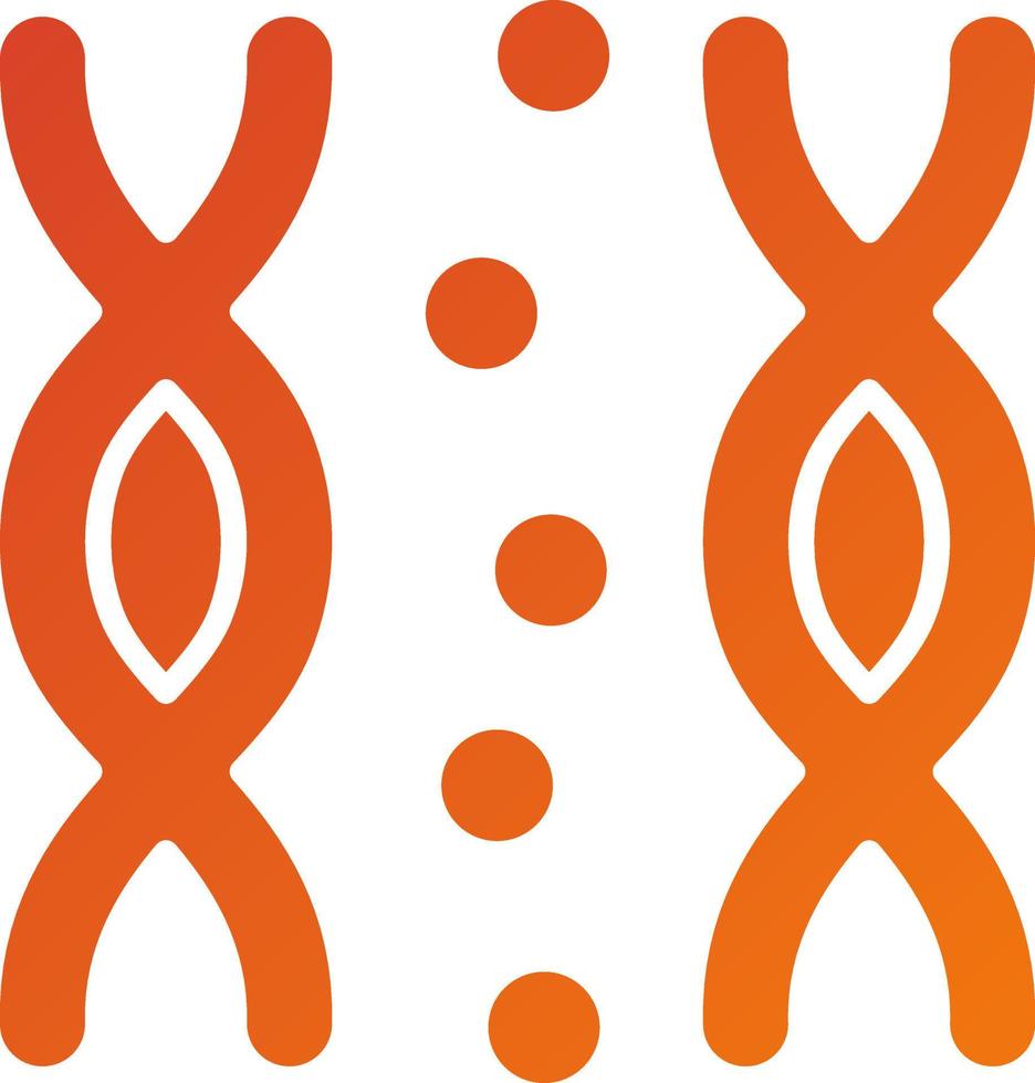 Chromosome Icon Style vector