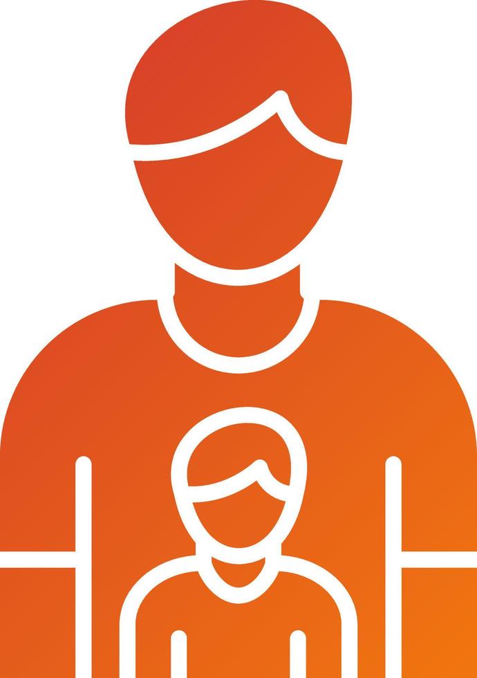 Model Male Icon Style vector