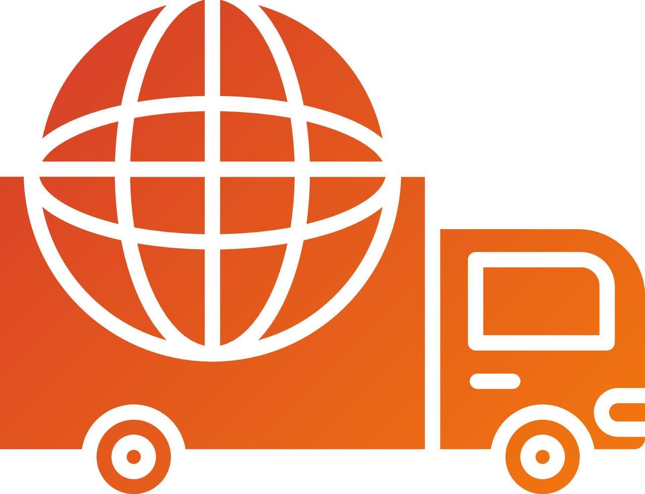 International Shipping Icon Style vector