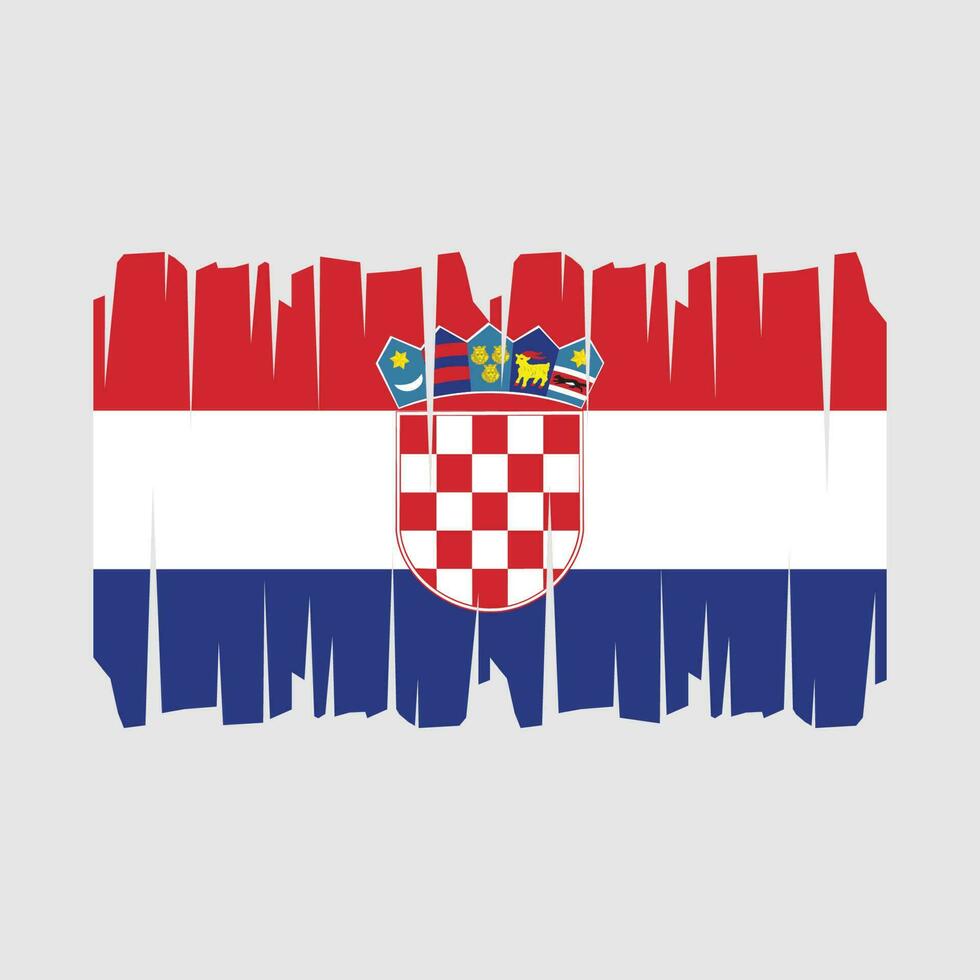 Croatia Flag Vector