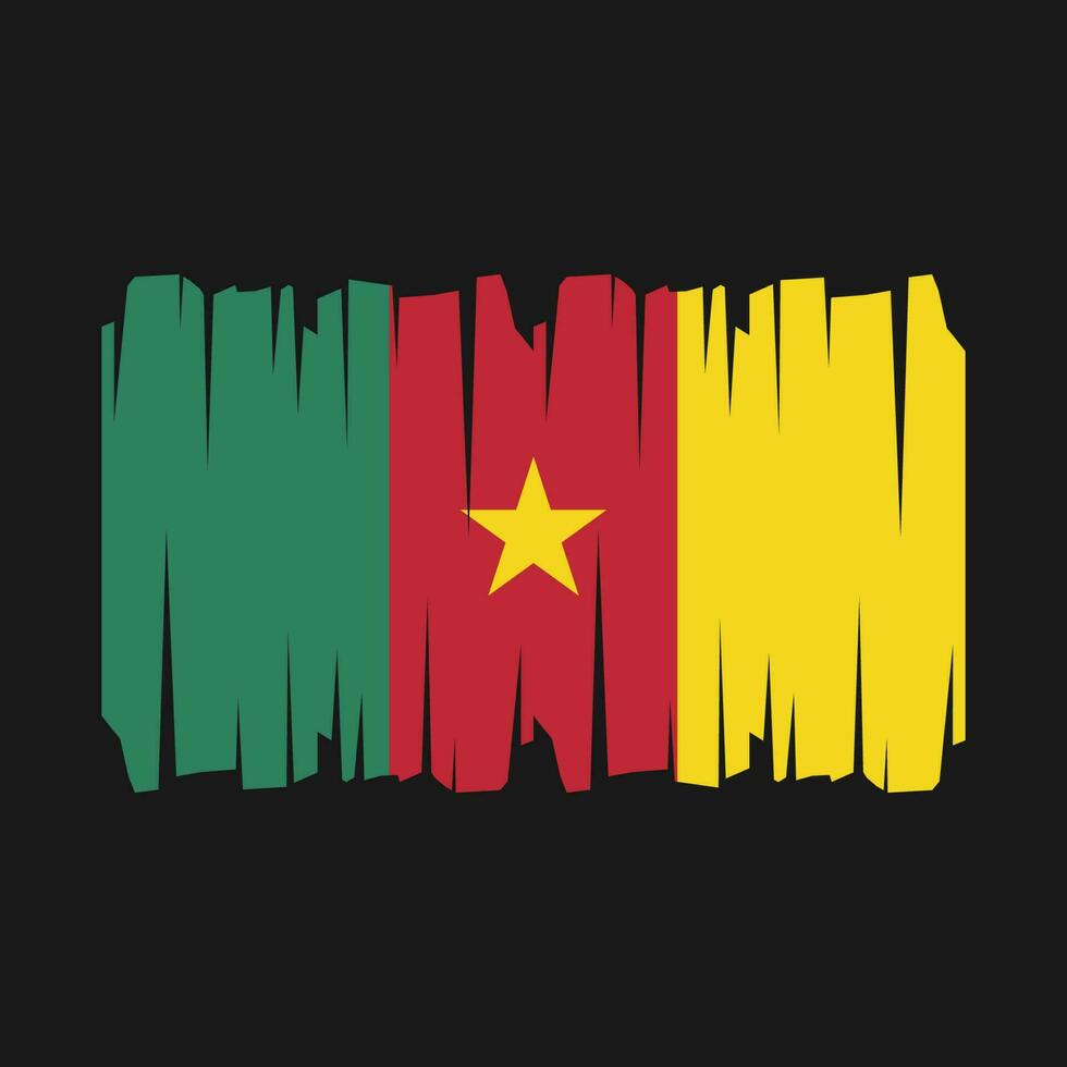 Cameroon Flag Vector