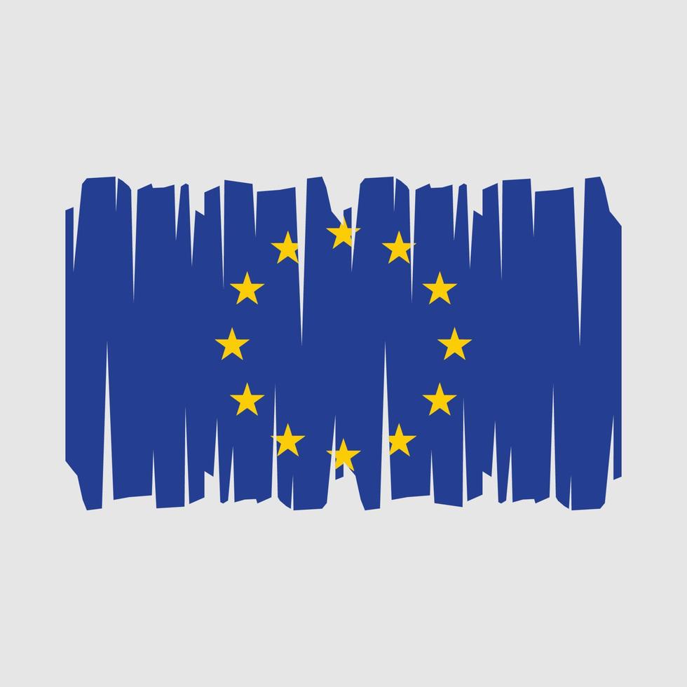 europeo bandera vector