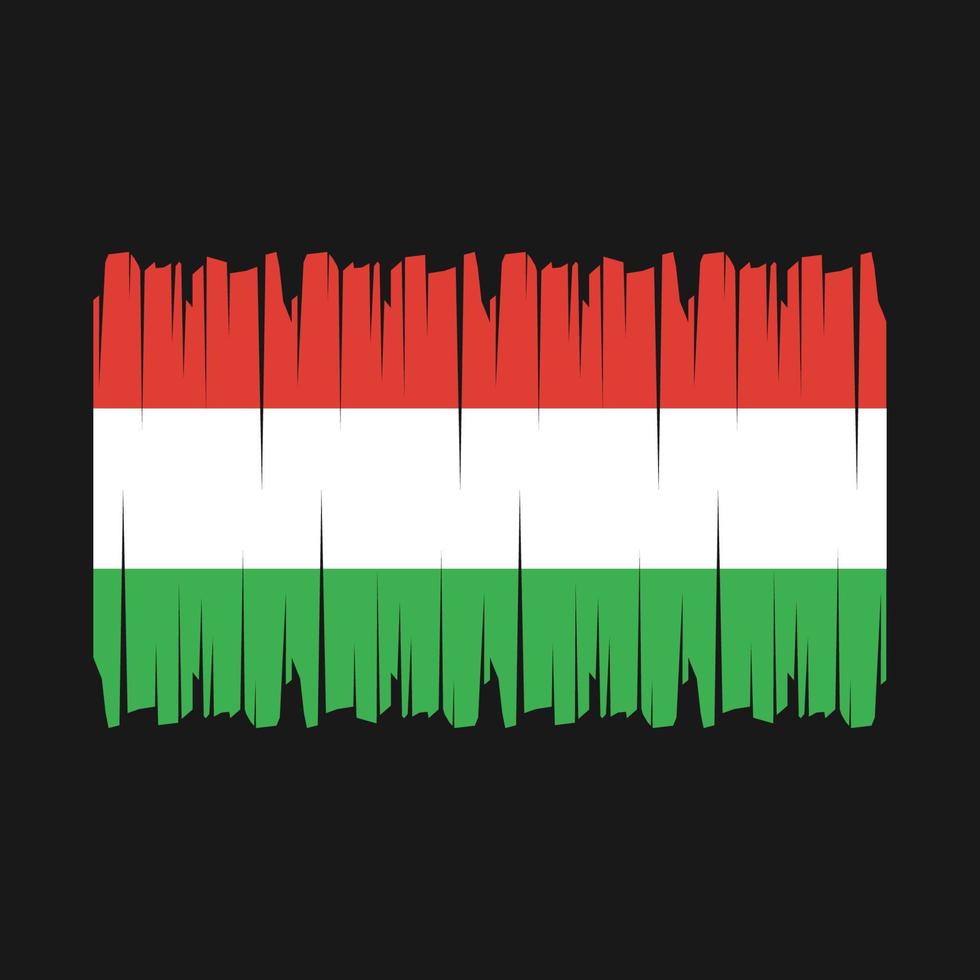 Hungary Flag Vector