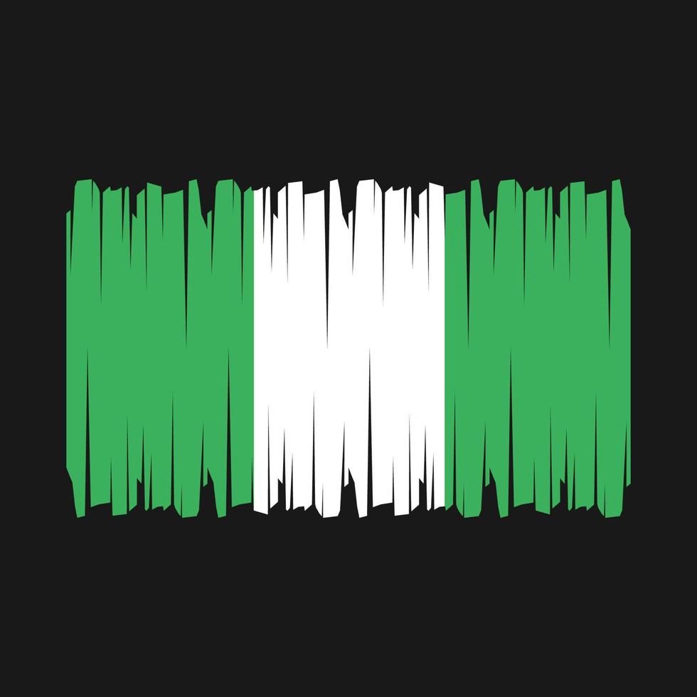 Nigeria Flag Vector