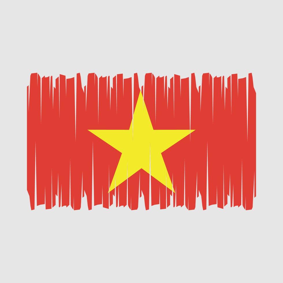 vector de bandera de vietnam