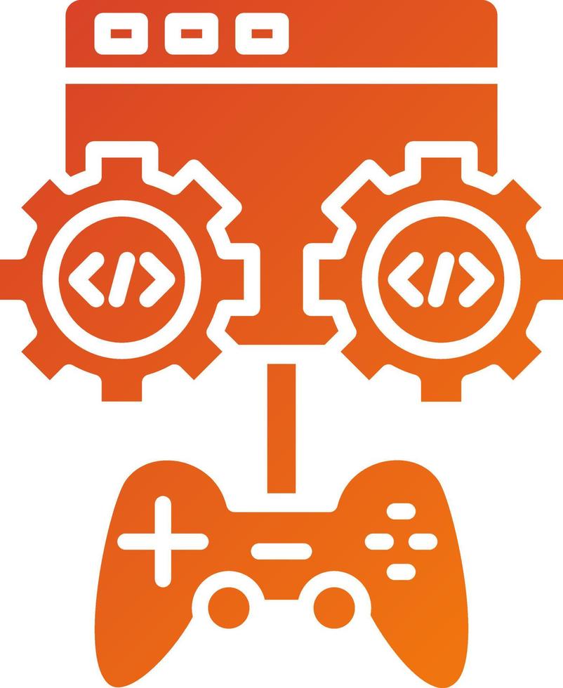 ame Engine Icon Style vector