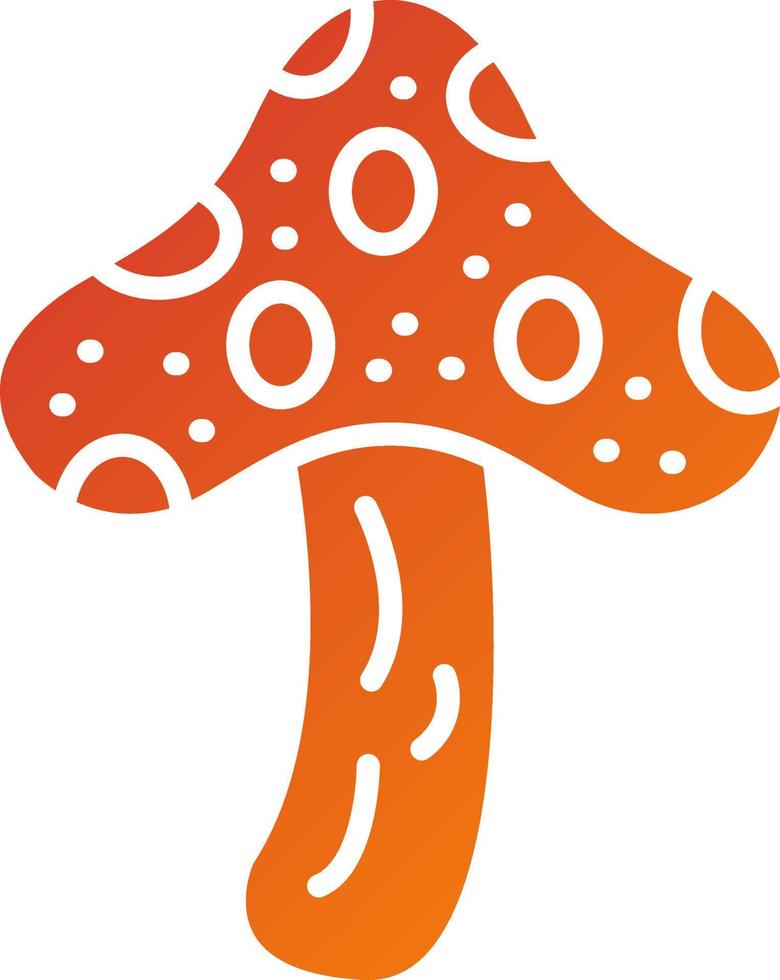 ushroom Icon Style vector