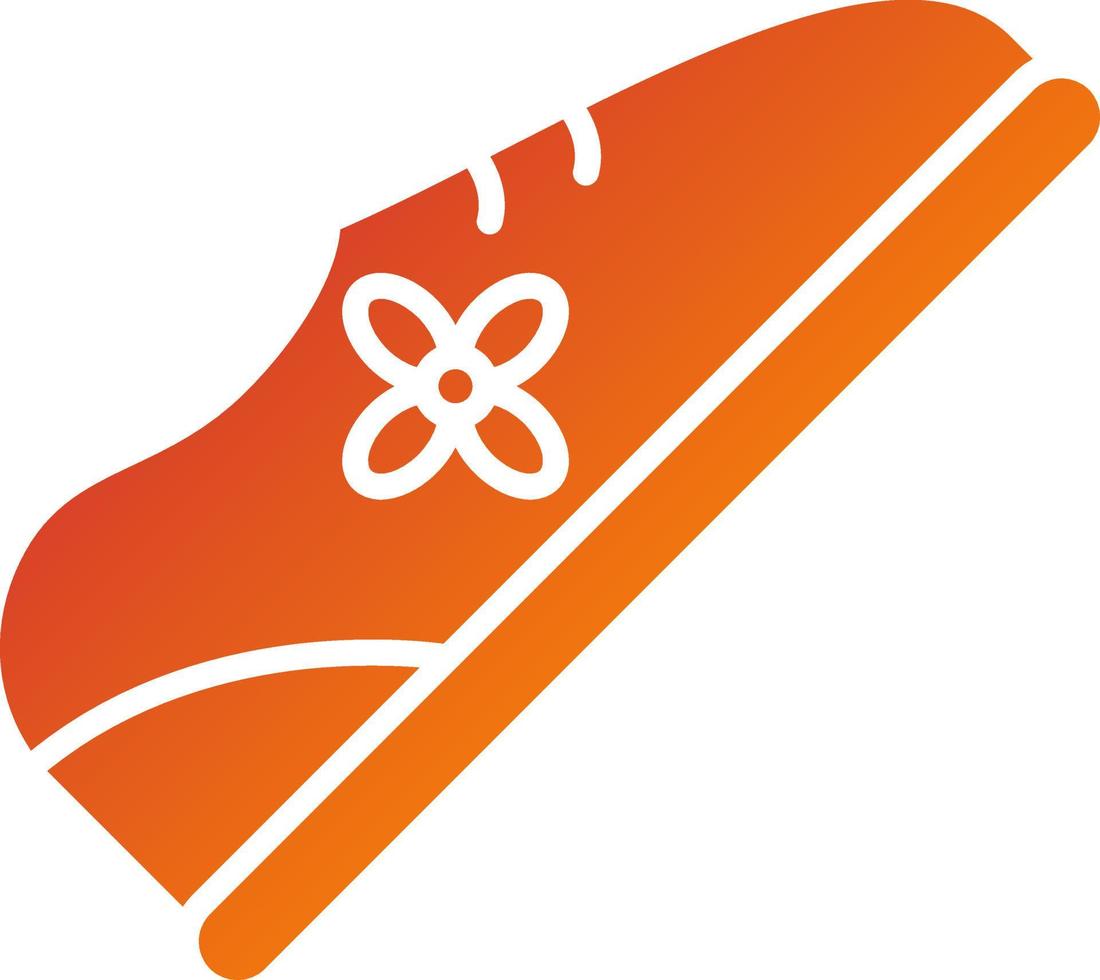 bebé niña Zapatos icono estilo vector