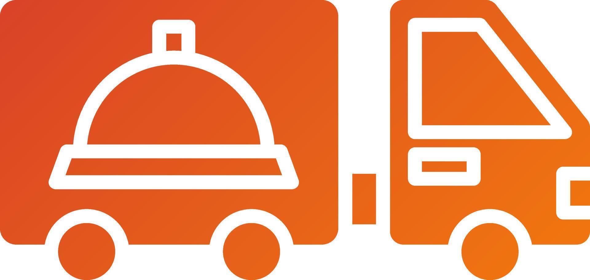 ood Truck Icon Style vector