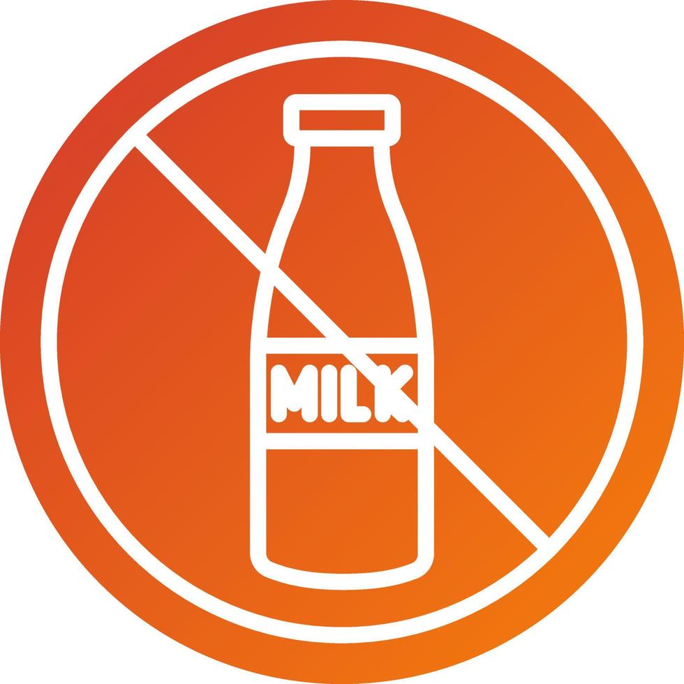 actose Free Icon Style vector