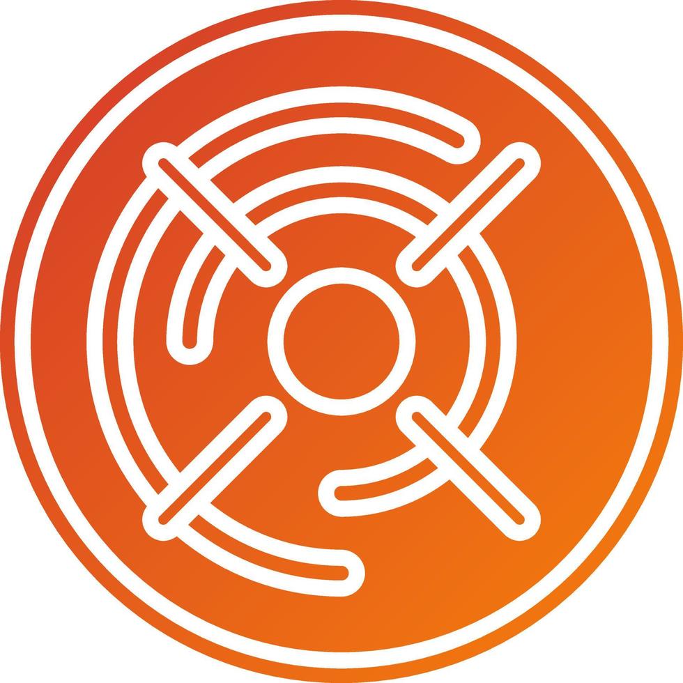 Scope Icon Style vector