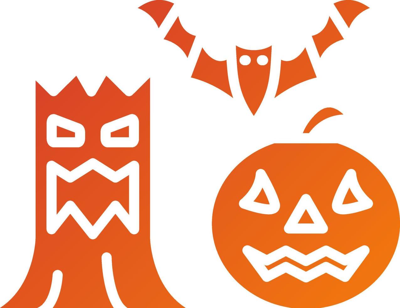 Halloween Icon Style vector