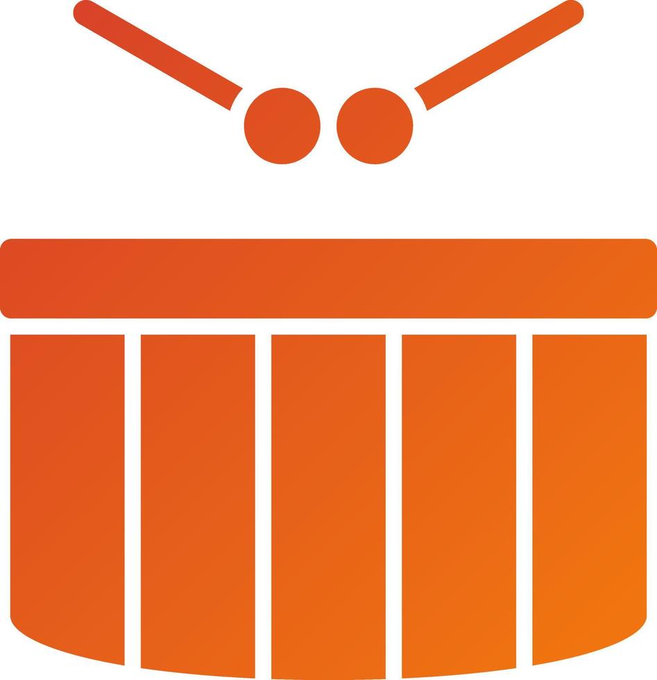 Drum Icon Style vector